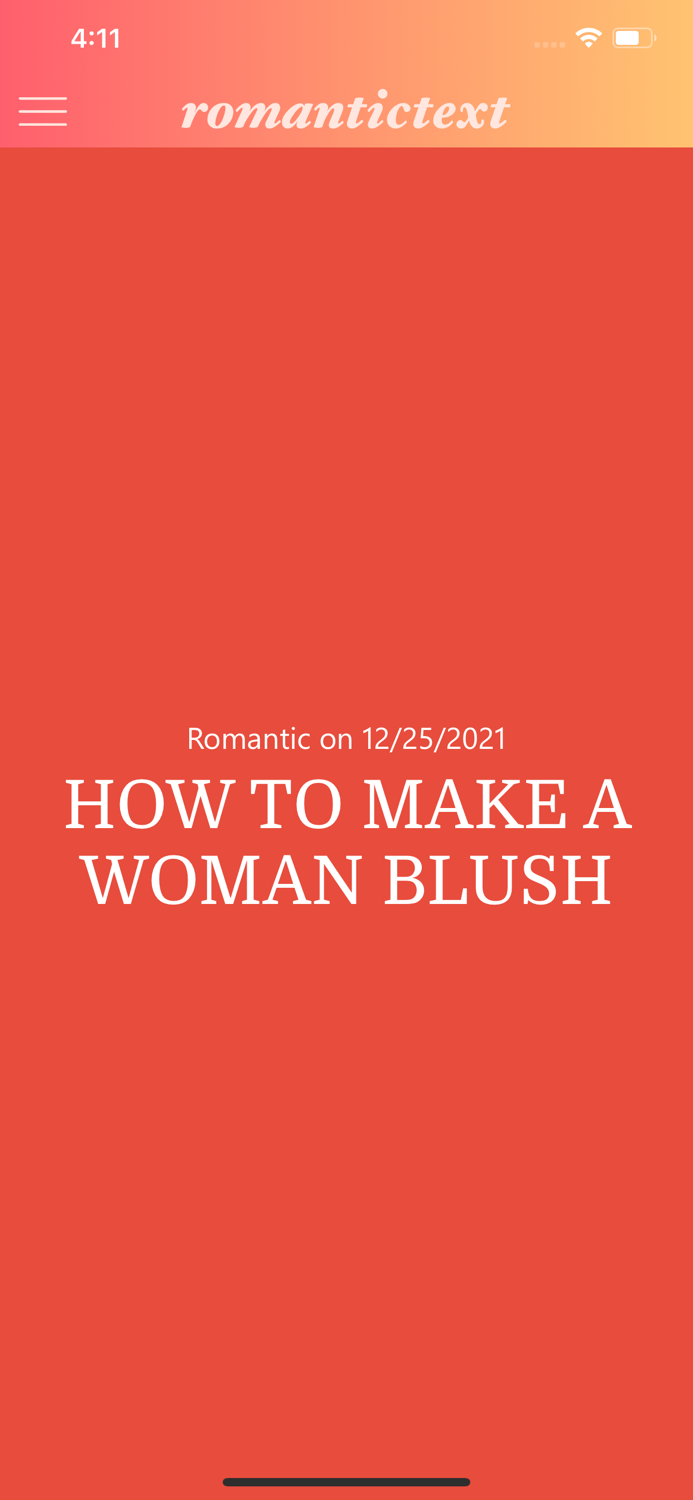 Texts to Make Her Smile