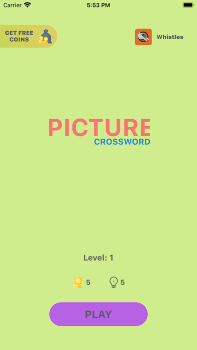 Picture Crossword Screenshot