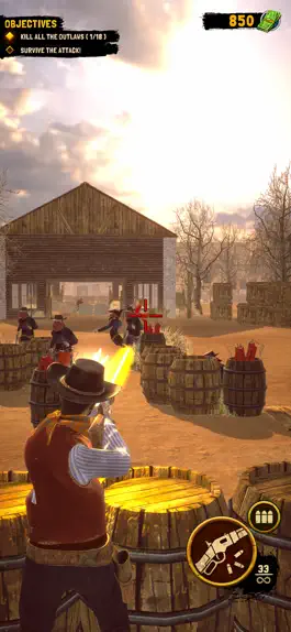 Game screenshot Cowboy Shootout! apk