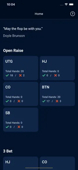 Game screenshot GTO Preflop - Texas Hold'em mod apk