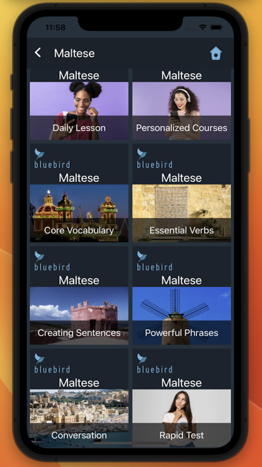 #1. Bluebird: Learn Maltese (iOS) By: Pronunciator LLC