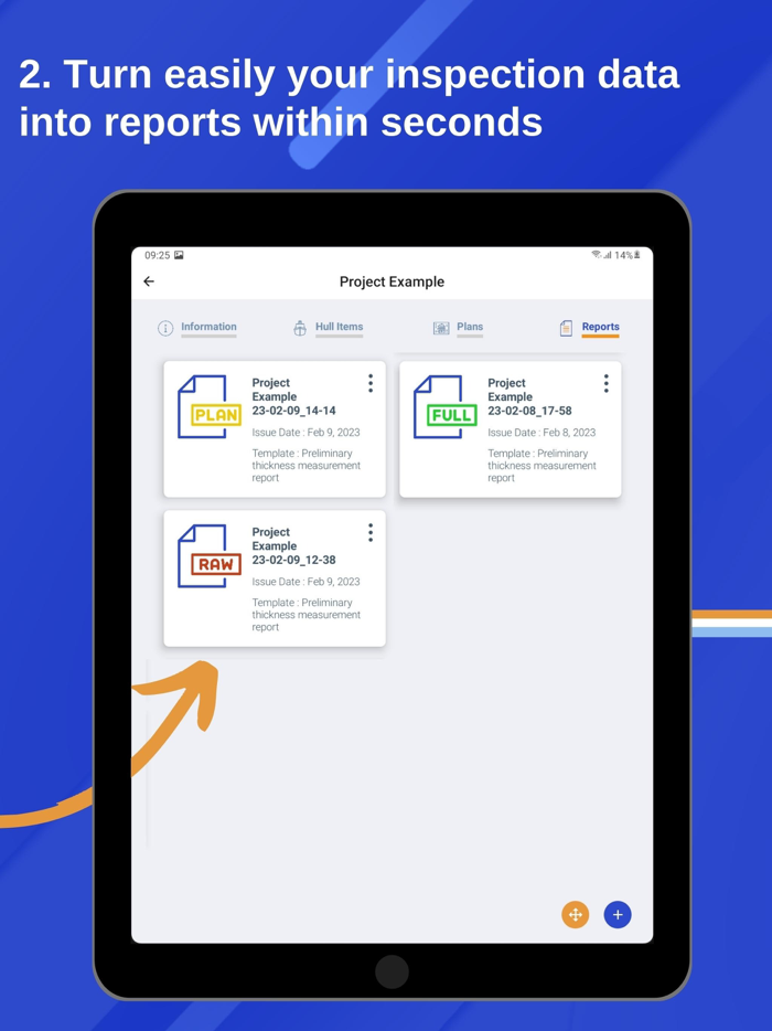 UTM Reporting marine survey