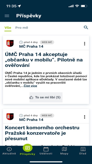 Moje 14 Screenshot