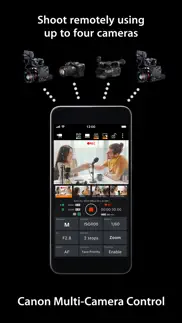 canon multi-camera control iphone screenshot 1