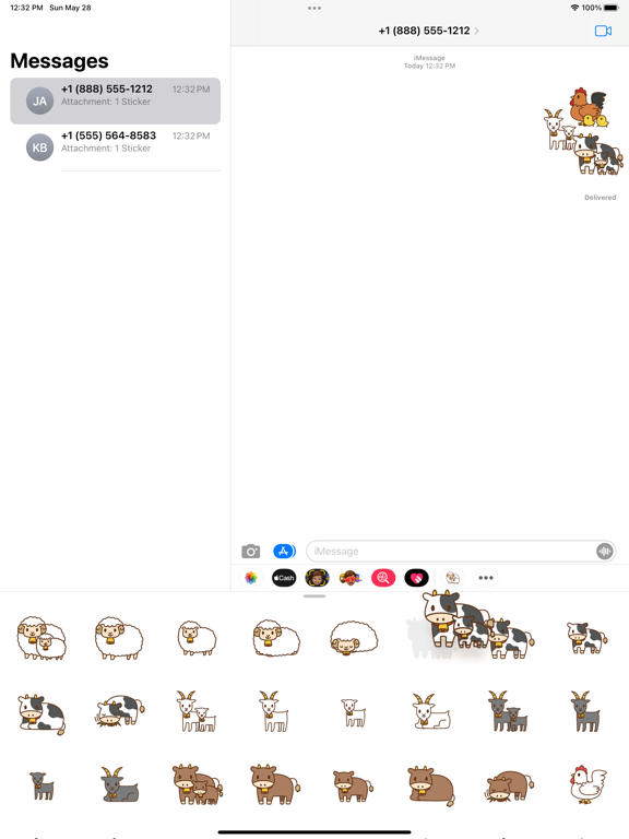 Screenshot #5 pour Autocollants ranch mignons