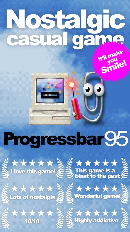 #1. ProgressBar95 - retro arcade (iOS) 来自: Spooky House Studios UG (haftungsbeschraenkt)