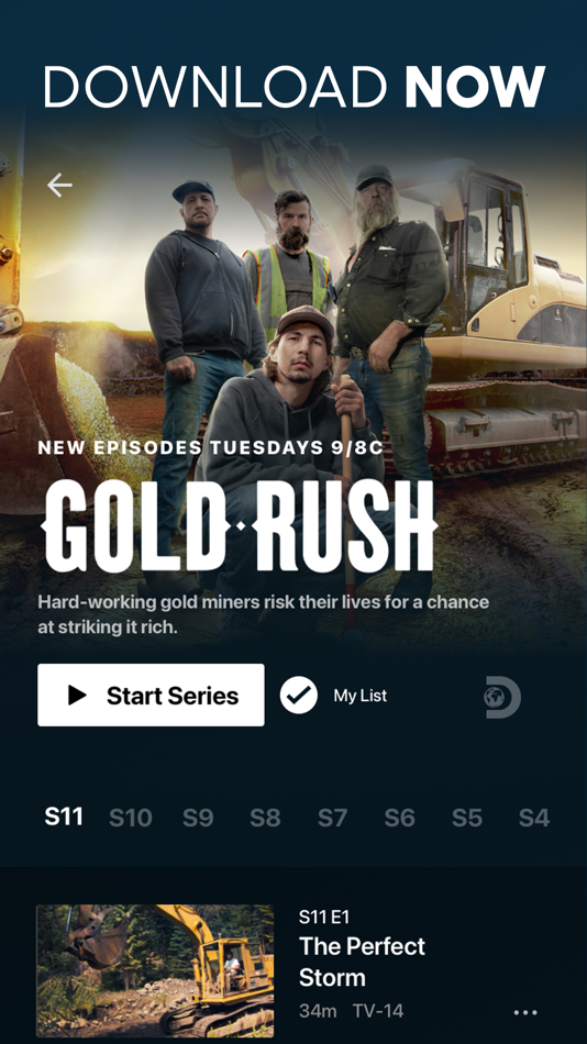 #5. Discovery GO (iOS) 来自: Discovery Communications