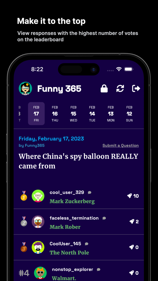 #3. Funny 365 (iOS) 由: Elizabeth Skulsky