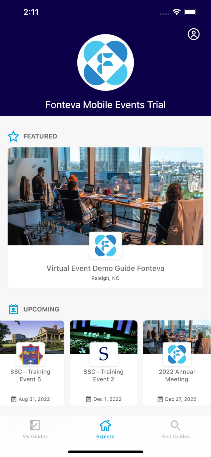 Fonteva Mobile Events Trial