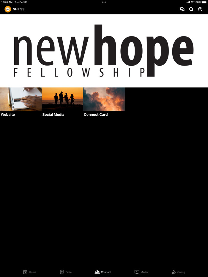 New Hope Fellowship SS