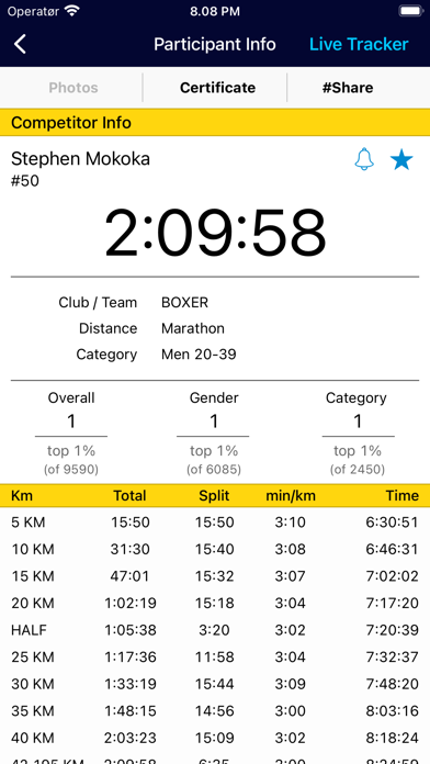 Cape Town Marathon Screenshot