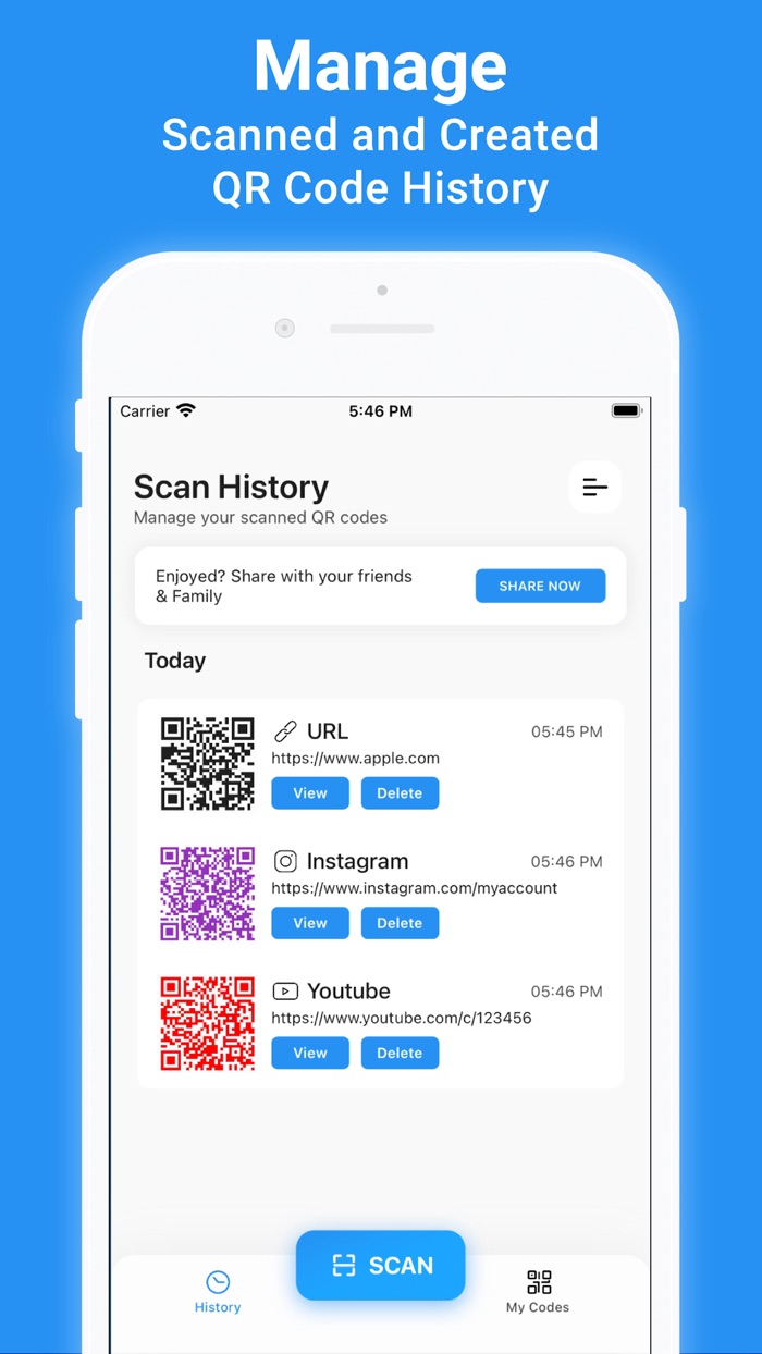 QuikScano QR Code Scanner