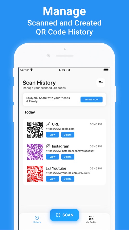 #5. QuikScano: QR Code Scanner (iOS) 由: Rohit Tank