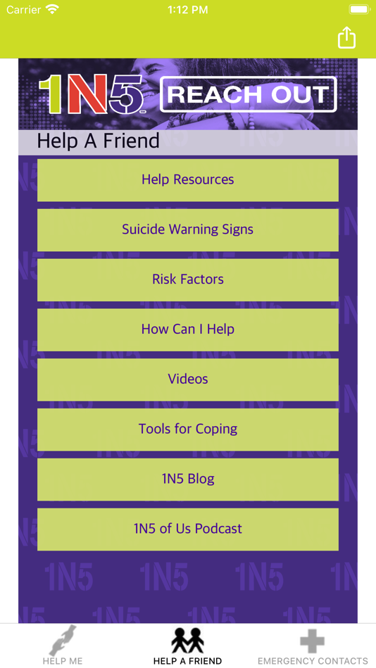 #1. 1N5 Reach Out (iOS) 由: The Lakeland Foundation