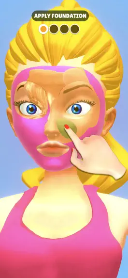 Game screenshot ASMR Peel Off Makeup mod apk