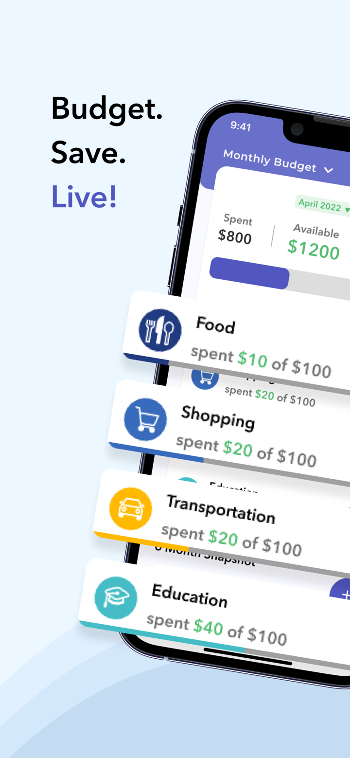 Budgetwise: Budget Everything screenshot 1