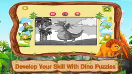 dinosaur coloring games puzzle iphone screenshot 4