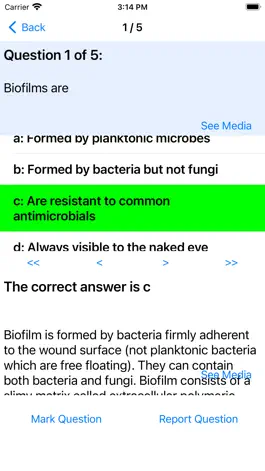 Game screenshot Wound Care MCQ apk