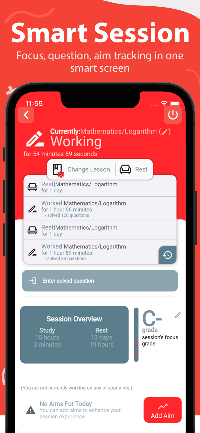 Study Tracker - Focussing App