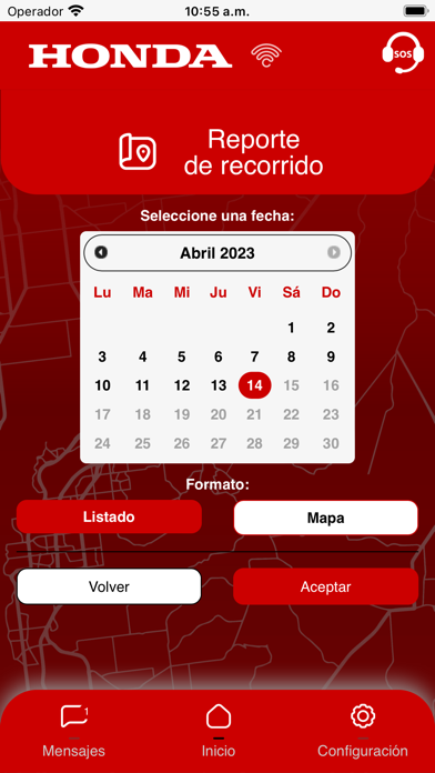 Honda Satelital EC Screenshot
