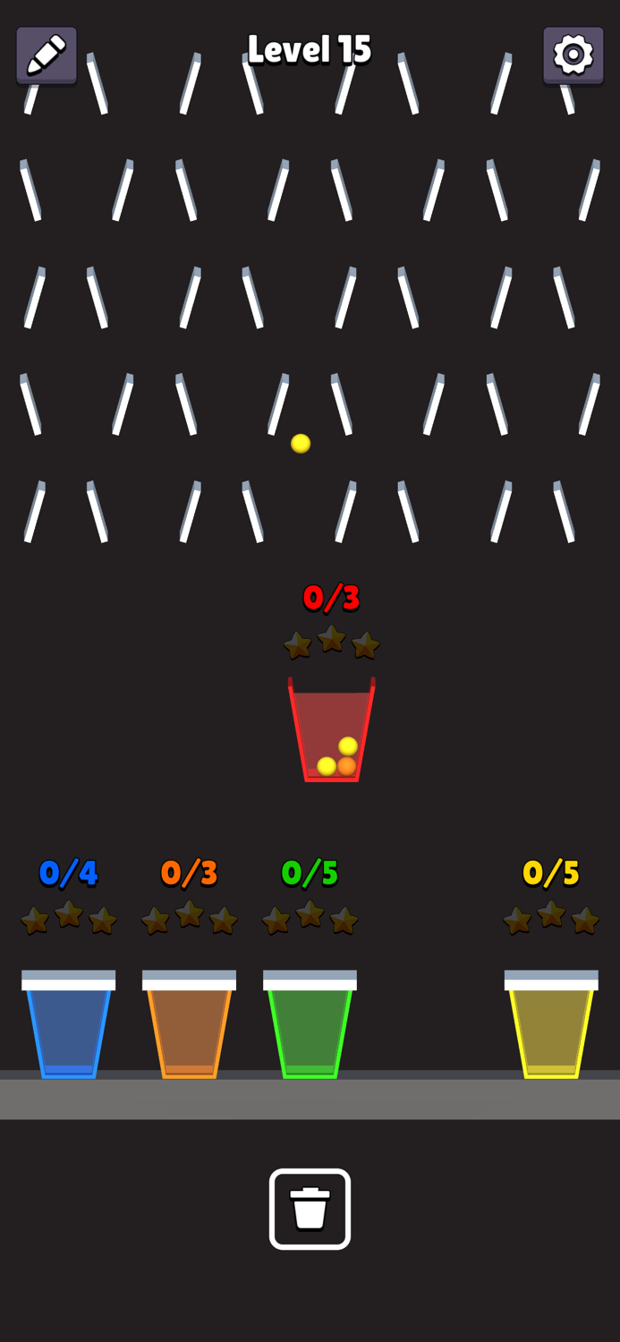 Bucket Sort Color Puzzle Game