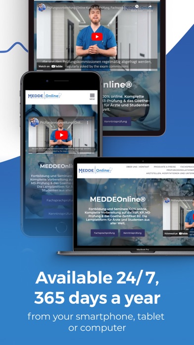 MEDDEOnline FSP & KP Kurse Screenshot