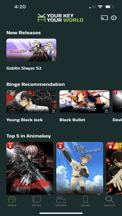 Animekey Screenshot