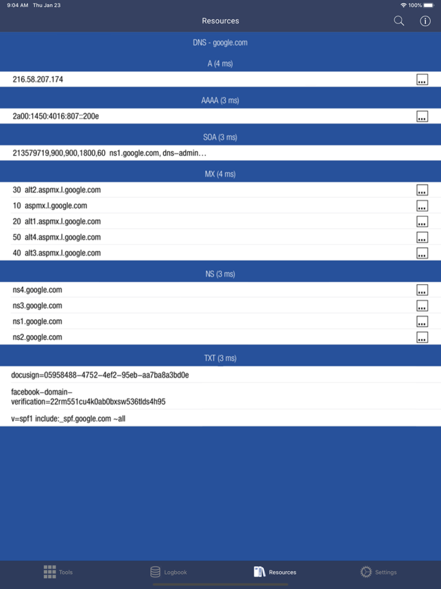 ‎Network Toolbox Net security Screenshot