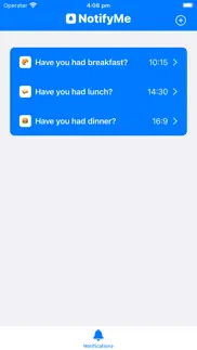 notifyme+ iphone screenshot 1
