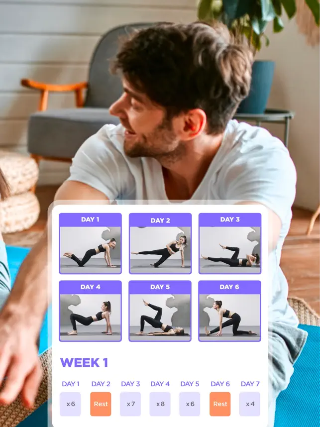 Imágen 2 Daily Yoga: Ejercicios en Casa iphone