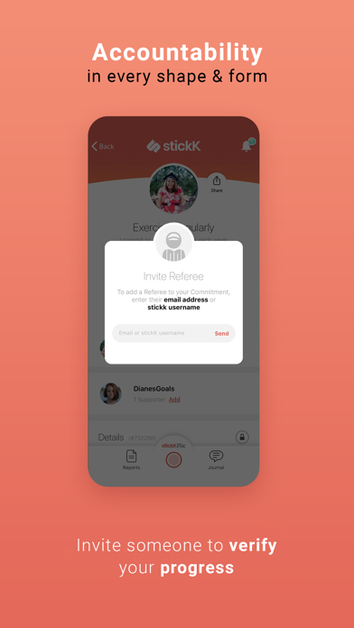 stickK: Goals & Accountability Screenshot