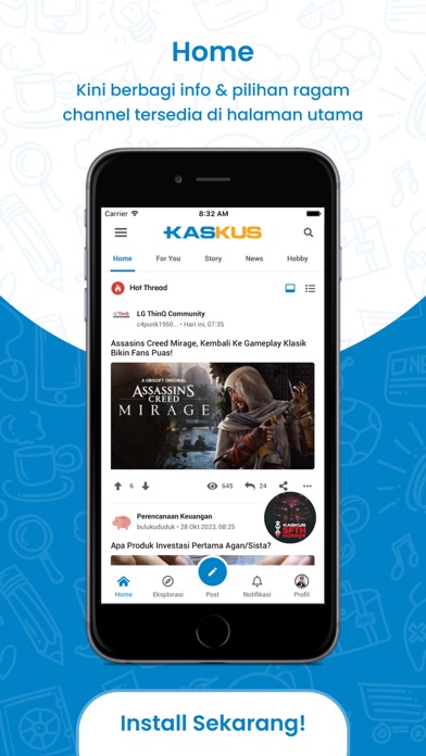 Screenshot #1 pour KASKUS Forum: Hobi & Komunitas