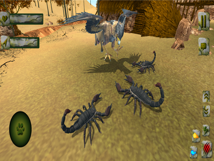 Flying Majestic Griffin Game