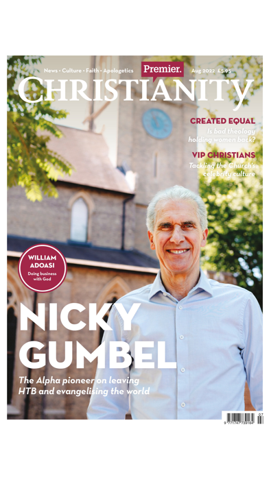 Premier Christianity Magazine Screenshot