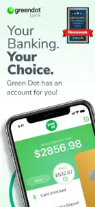 Green Dot - Mobile Banking screenshot #1 for iPhone