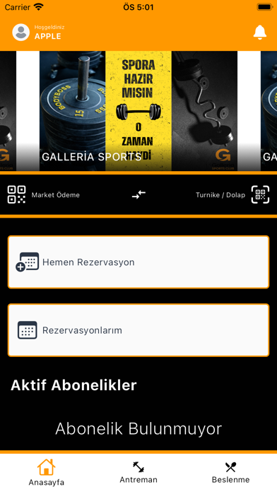 Galleria Sports Screenshot