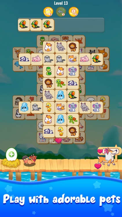 Tile Triple - Match Animal 3D screenshot-4