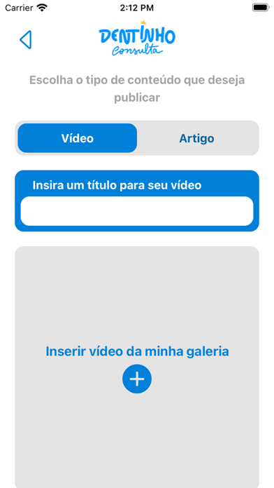 Dentinho Consulta Screenshot