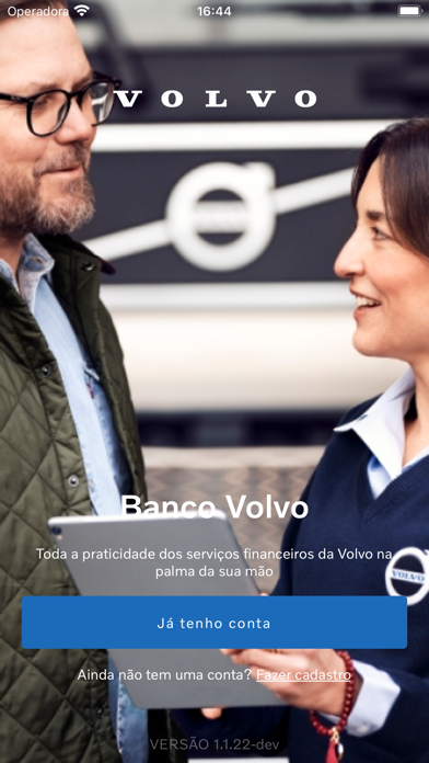 Banco Volvo Screenshot