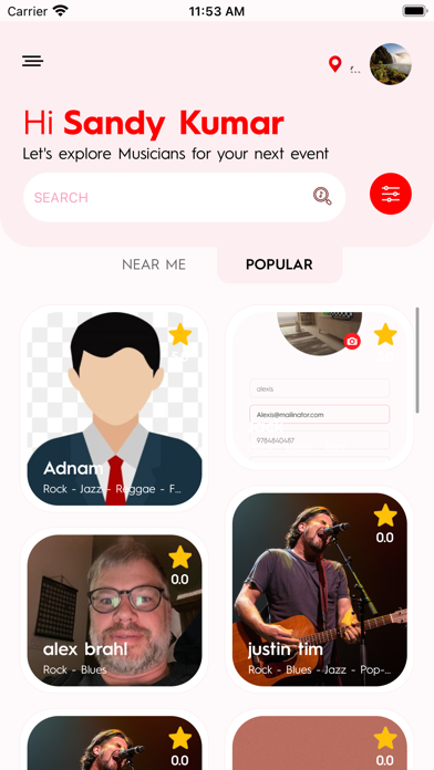 Lagni-App Screenshot