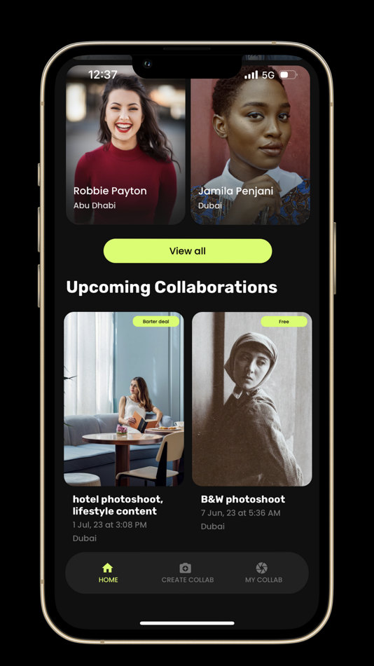 #4. Lets Collab (iOS) By: Moamen Elseiri