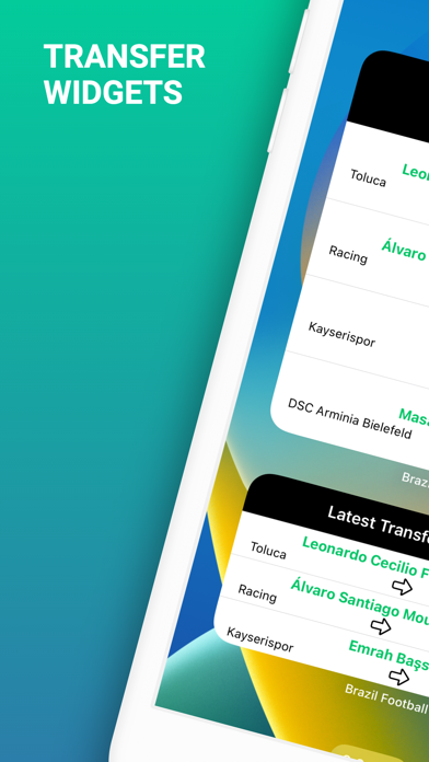 Brasileirão Football Widgets Screenshot