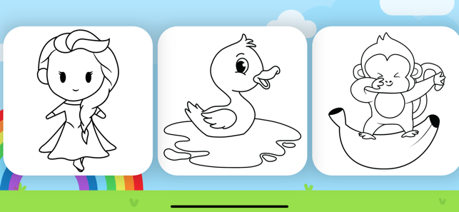 ‎Colouring and drawing for kids Screenshot
