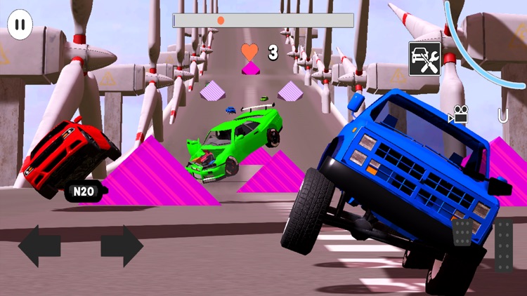 Slippery Slope Car Destruction screenshot-5