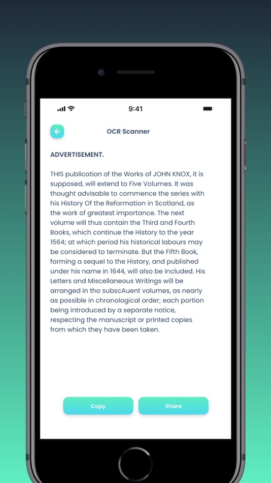 #7. Cam Scan - PDF Scanner & OCR (iOS) By: vijay kachhadiya