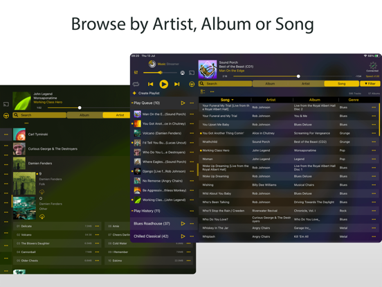 MusicStreamer iPad app afbeelding 6