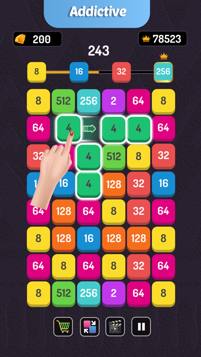 Number Blast - Puzzle Gameのおすすめ画像2