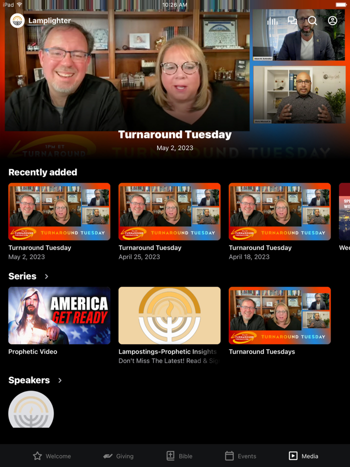 Lamplighter App  Jon and Jolene