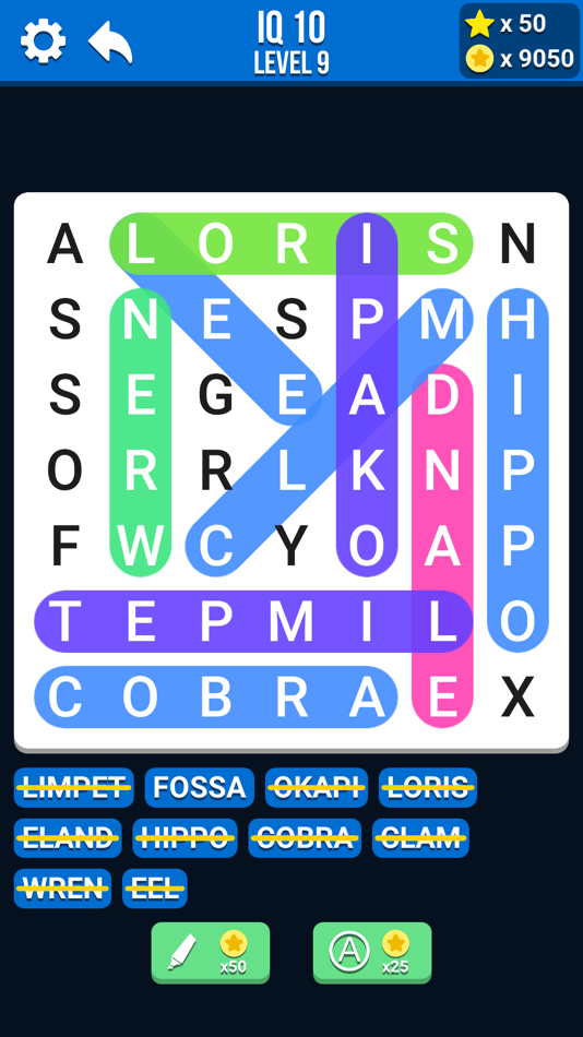 #1. Word Search IQ: Puzzle Games (iOS) 来自: Cool GamApp Limited