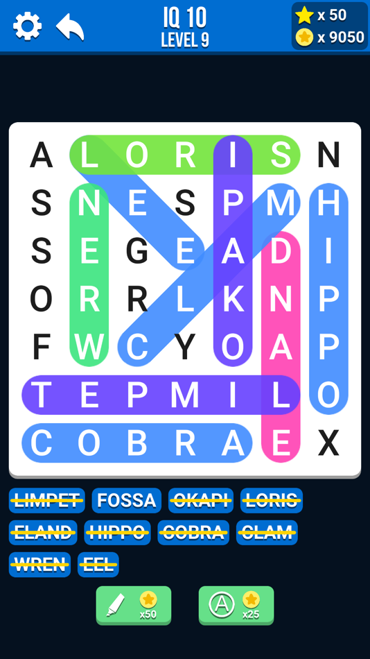 Word Search IQ: Puzzle Games - 1.1 - (iOS)